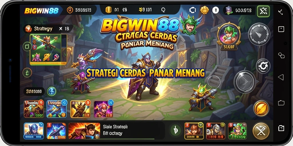 Tampilan antarmuka <strong>BIGWIN88</strong> yang menarik dan fungsional.