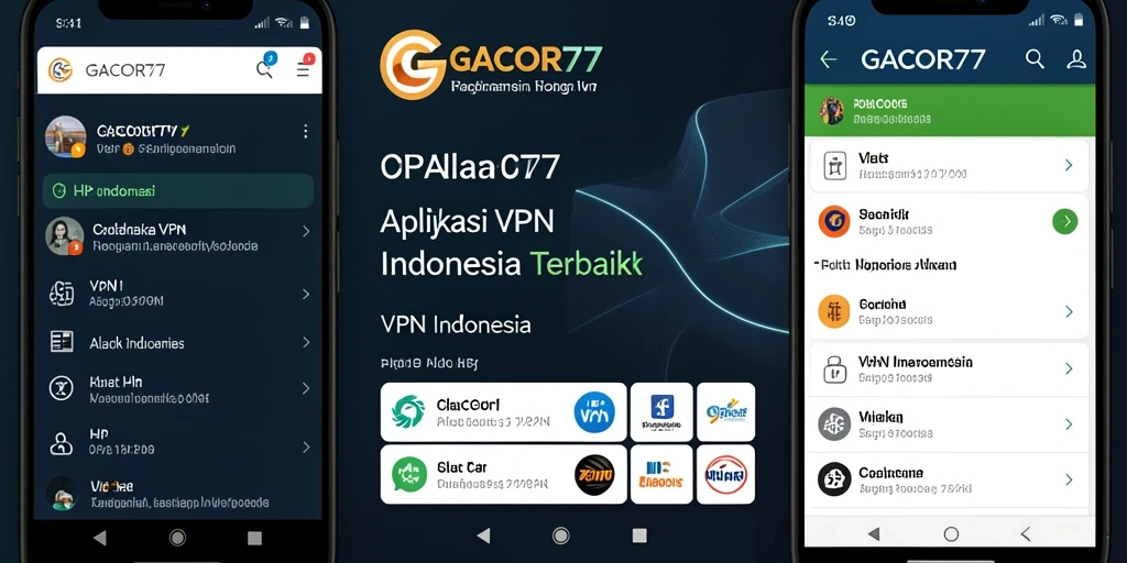 Antarmuka aplikasi GACOR77 yang sederhana dan intuitif.
