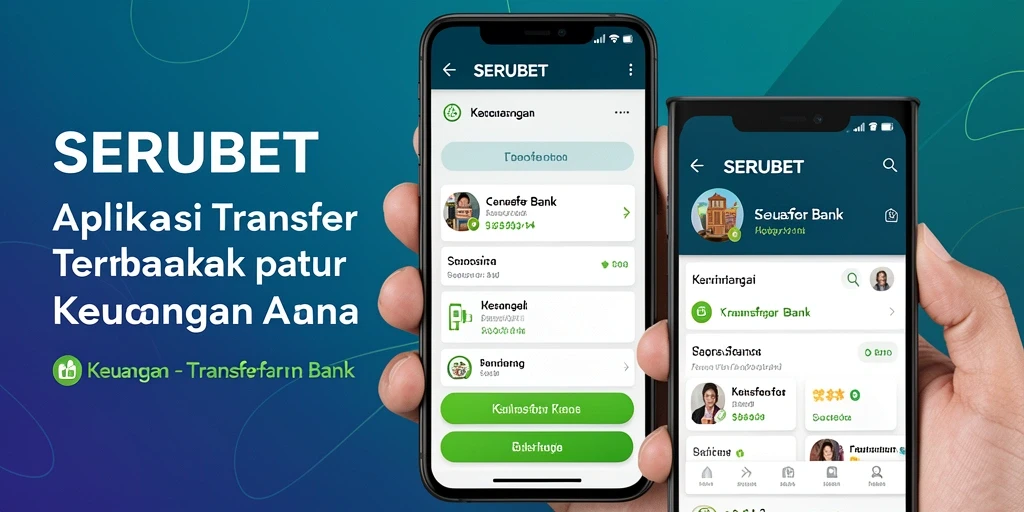 Tampilan antarmuka aplikasi SERUBET yang sederhana dan efisien.