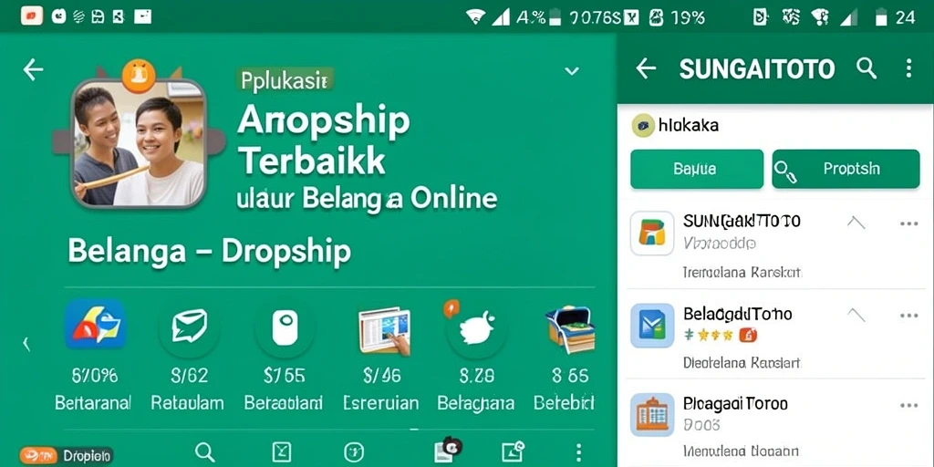 Tampilan antarmuka aplikasi SUNGAITOTO yang simpel dan fungsional.