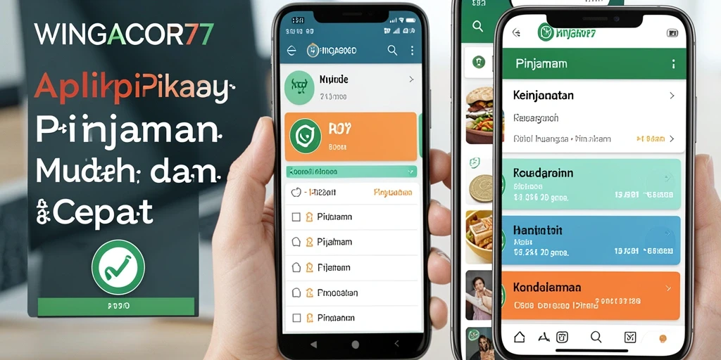 Tampilan antarmuka WINGACOR77 untuk pengajuan pinjaman yang mudah.