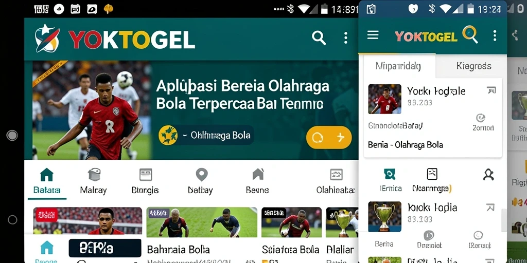Tampilan antarmuka YOKTOGEL yang bersih dan informatif.