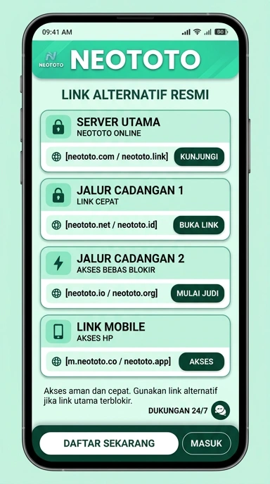 Link Alternatif Neototo untuk Pengguna Android