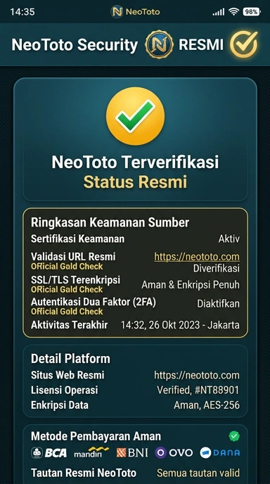 Halaman Resmi neototo untuk Unduh APK Android